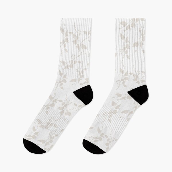 Artikelvorschau, Botanisches beige dekoratives Blatt-Muster entworfen und verkauft von idovedesign.