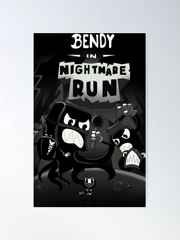 Ink Demon and Bendy (Bendy and The Dark Revival)  Spiral Notebook for Sale  by angyluffy