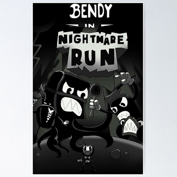 Bendy in Nightmare Run  Bendy and the ink machine, Ink, Game