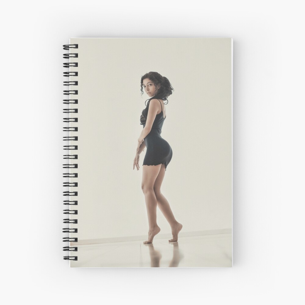 Perfect Latina Girl Beautiful Latina Girl In Tight Dress Spiral Notebook For Sale By