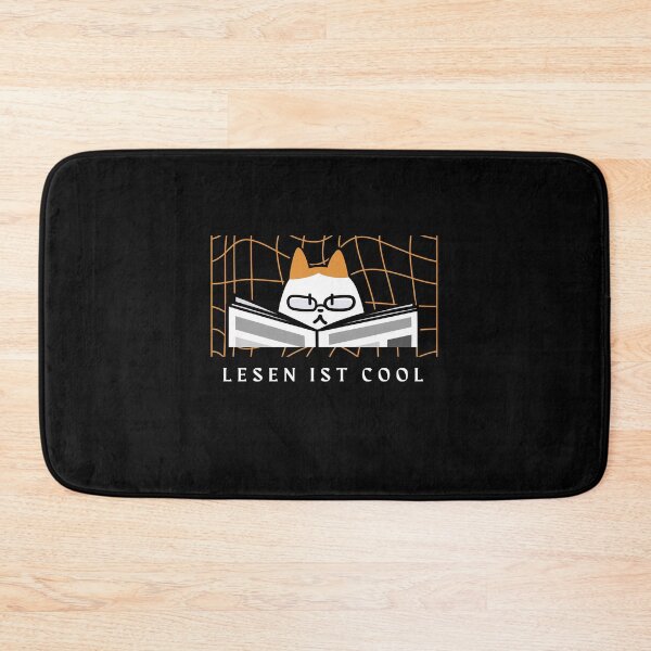 Artikelvorschau, "Lesen ist cool" süßes Katzen-Design entworfen und verkauft von RM-Journey.