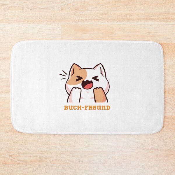 Item preview,  "Buch-Freund" Cute Cat Design designed and sold by RM-Journey.