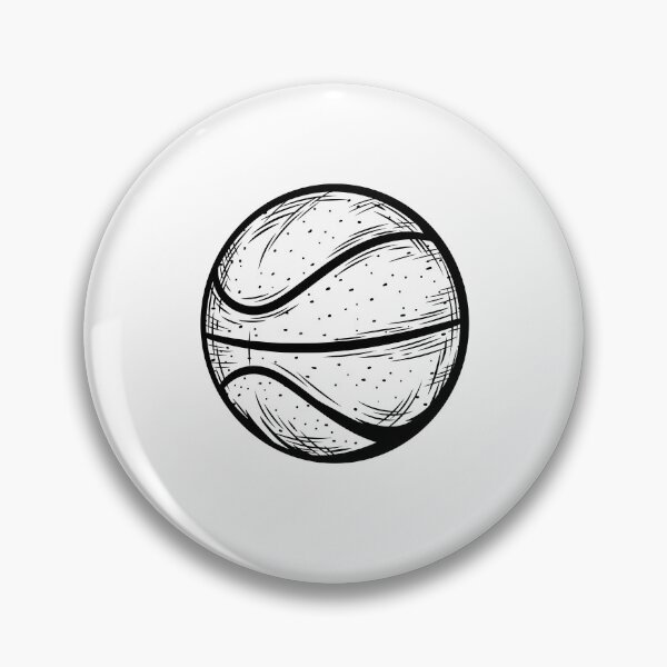Item preview, drawn basketball designed and sold by DerSenat.