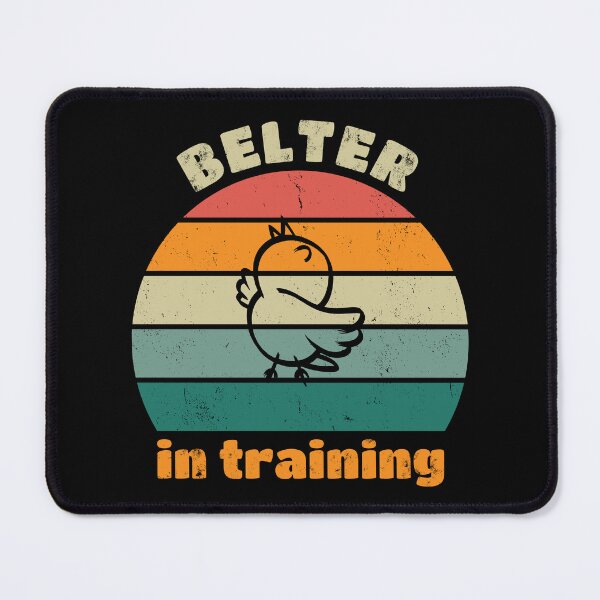 Item preview, Belter in training - retro distressed designed and sold by Line2Rhyme.