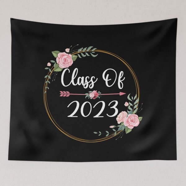 Item preview, Class of 2023 Senior 2023 Cute Arrow Flowers for Girls Women designed and sold by PalMinShop.