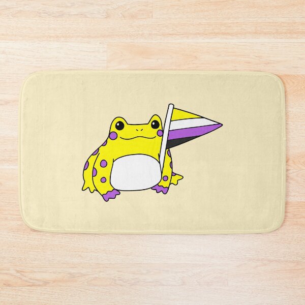 Item preview, Nonbinary Pride Frog designed and sold by everything4eva.