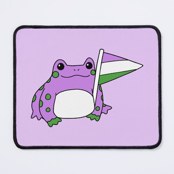Item preview, Genderqueer Pride Frog designed and sold by everything4eva.