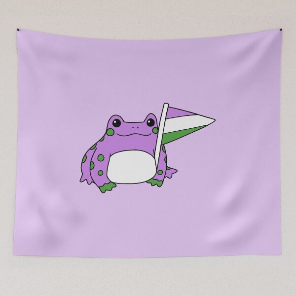 Item preview, Genderqueer Pride Frog designed and sold by everything4eva.