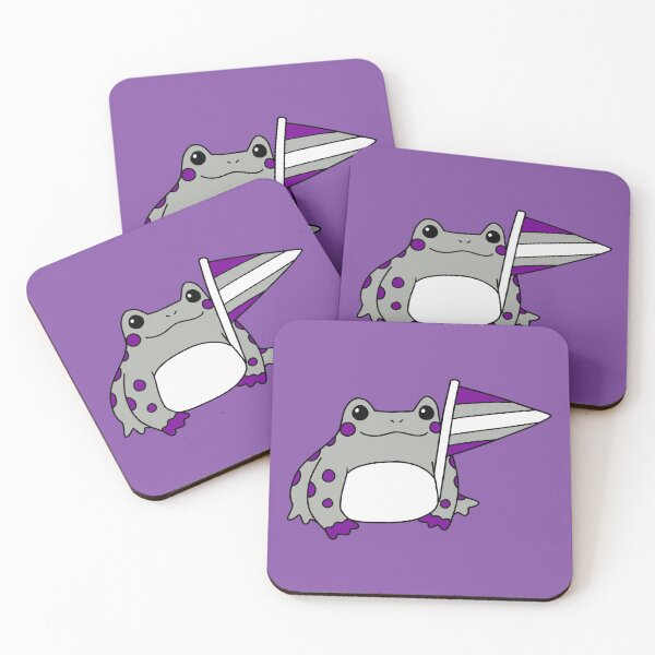 Item preview, Graysexual Pride Frog designed and sold by everything4eva.