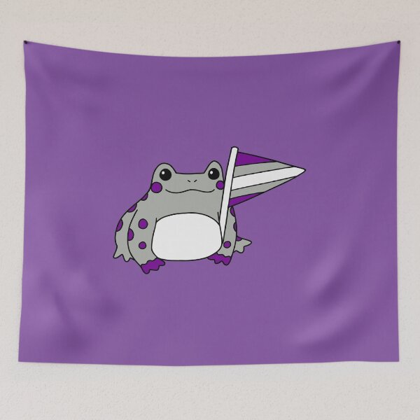 Item preview, Graysexual Pride Frog designed and sold by everything4eva.