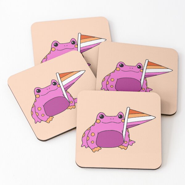 Item preview, Lesbian Pride Frog designed and sold by everything4eva.