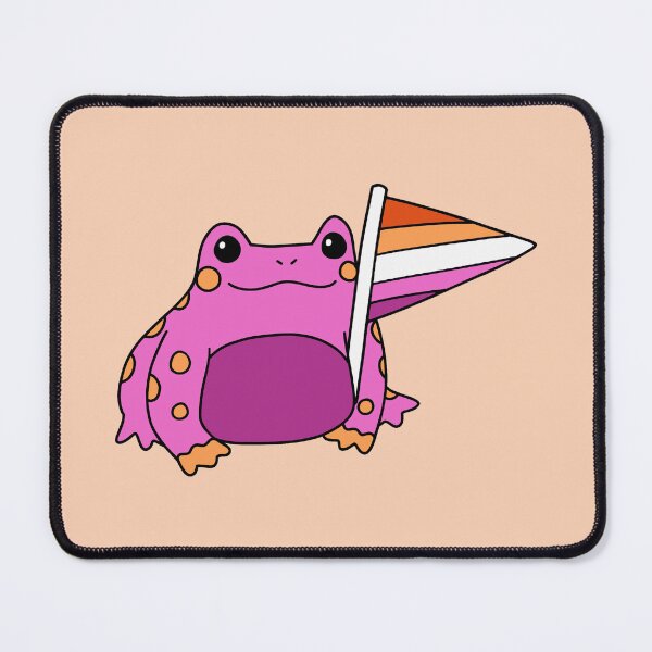 Item preview, Lesbian Pride Frog designed and sold by everything4eva.