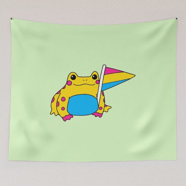 Item preview, Pan Pride Frog designed and sold by everything4eva.