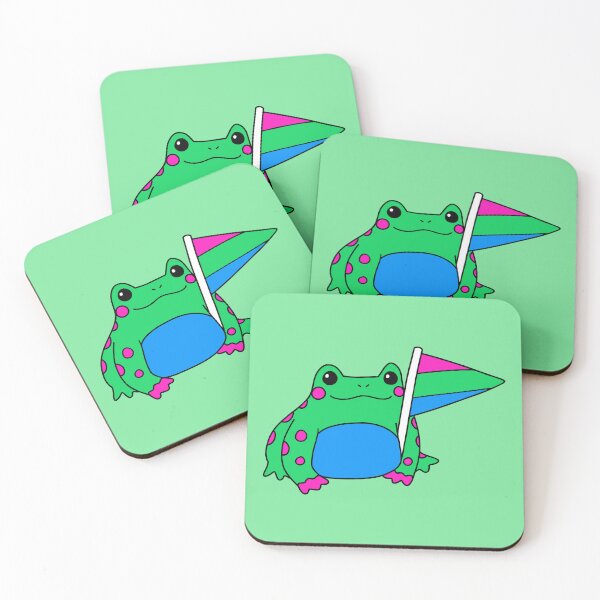 Item preview, Poly Pride Frog designed and sold by everything4eva.