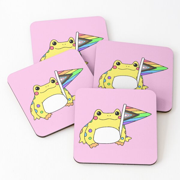 Item preview, Progress Pride Frog designed and sold by everything4eva.