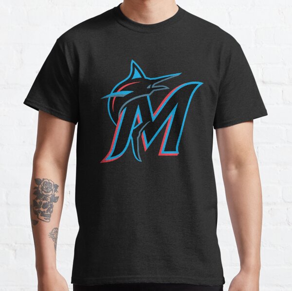 Florida Marlins T Shirt Men Large Adult Blue MLB Baseball NL East