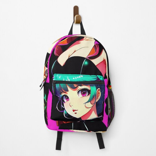 Item preview, Beautiful Japan Girls 90's Vintage Anime AI Art designed and sold by unusualillusion.