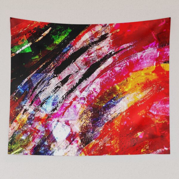 Item preview, "Motion" Abstract Original Painting  designed and sold by RagWeasel.
