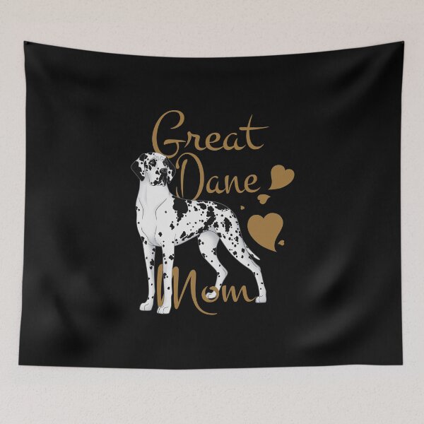 Item preview, Harlequin Great Dane Mom, Original Digital Illustration, The Perfect Gift For Mom! designed and sold by anacecilia.