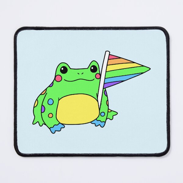 Item preview, Rainbow Pride Frog designed and sold by everything4eva.