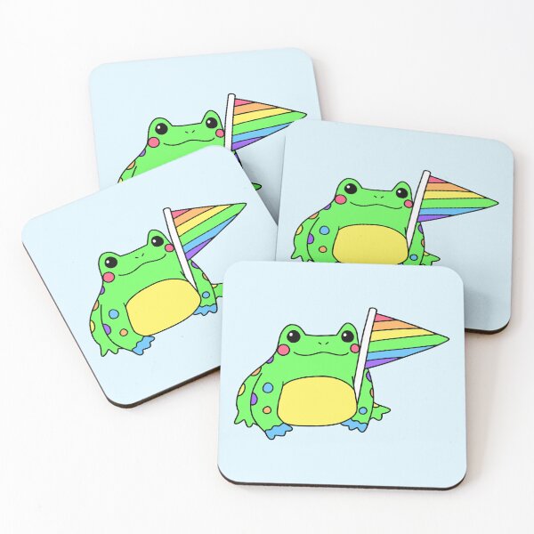 Item preview, Rainbow Pride Frog designed and sold by everything4eva.