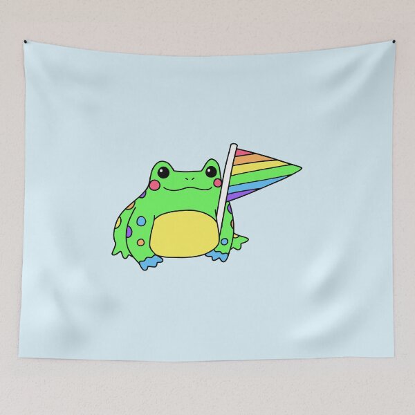 Item preview, Rainbow Pride Frog designed and sold by everything4eva.