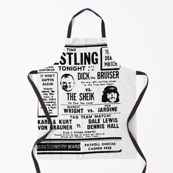 Item preview, Dick the Bruiser vs. The Sheik Advertisement for Detroit Big Time Wrestling designed and sold by The Irish Whip.