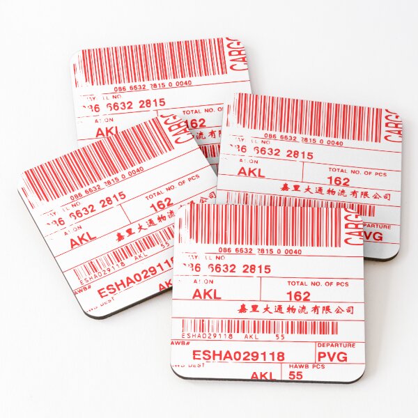 Item preview, Grunge Barcode Cargo designed and sold by Erwin-Bratz.