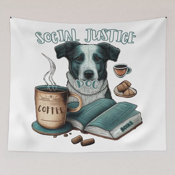 Item preview, Social Justice Dog designed and sold by jaquileenhebert.