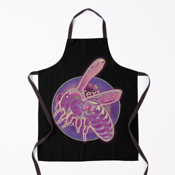 Item preview, Bee Text“ designed and sold by BandArtShop.