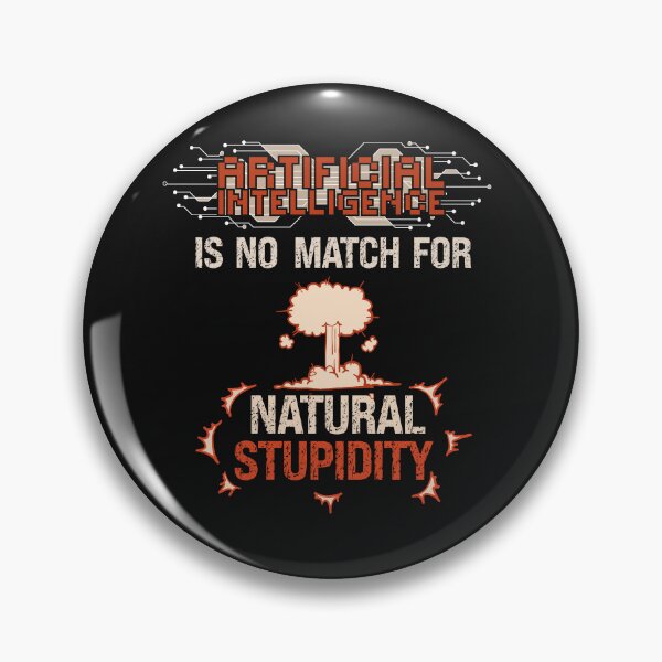 Item preview, Artificial Intelligence Sarcastic Funny Quotes designed and sold by HomeCoquette.