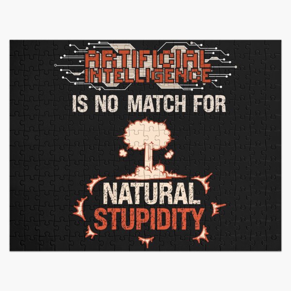 Item preview, Artificial Intelligence Sarcastic Funny Quotes designed and sold by HomeCoquette.