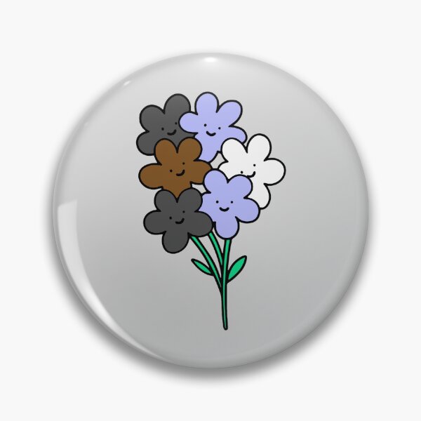 Item preview, Subtle Gender Apathetic Pride Flowers designed and sold by everything4eva.