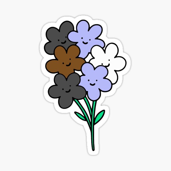 Item preview, Subtle Gender Apathetic Pride Flowers designed and sold by everything4eva.