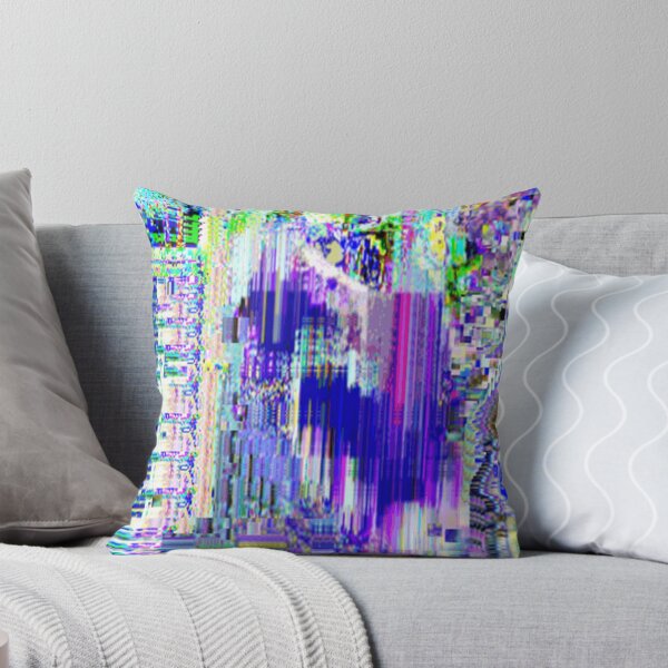 Item preview, Blue Data Glitched Pattern designed and sold by Trashkrush.