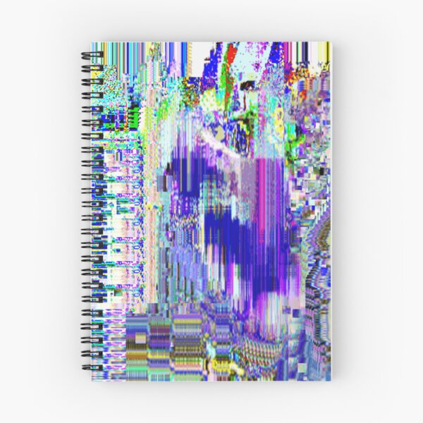 Item preview, Blue Data Glitched Pattern designed and sold by Trashkrush.
