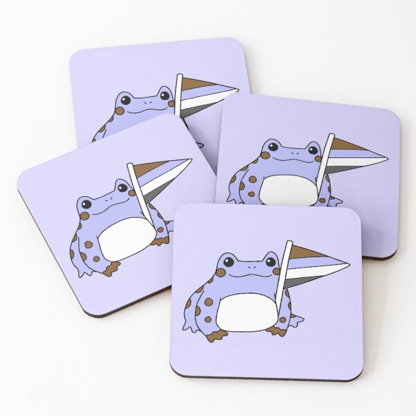 Item preview, Gender Apathetic Pride Frog designed and sold by everything4eva.
