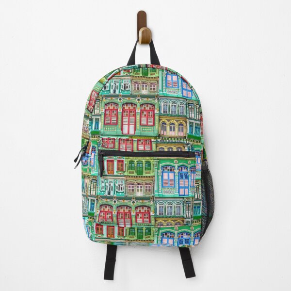 Item preview, Singapore, Heritage Shophouses of Singapore, In GREEN designed and sold by John Seaton Callahan.