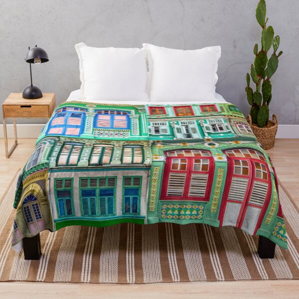 Item preview, Singapore, Heritage Shophouses of Singapore, In GREEN designed and sold by John Seaton Callahan.