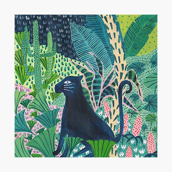Item preview, Jungle Jaguar  designed and sold by Amber Davenport.