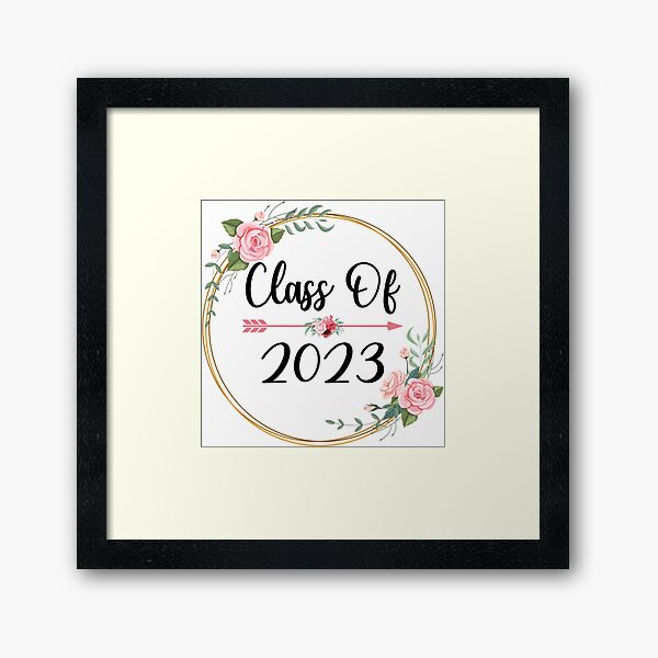 Item preview, Class of 2023, Senior 2023 Cute Arrow Flowers for Girls Women designed and sold by PalMinShop.