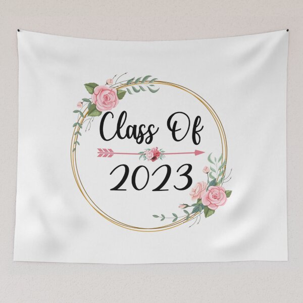 Item preview, Class of 2023, Senior 2023 Cute Arrow Flowers for Girls Women designed and sold by PalMinShop.