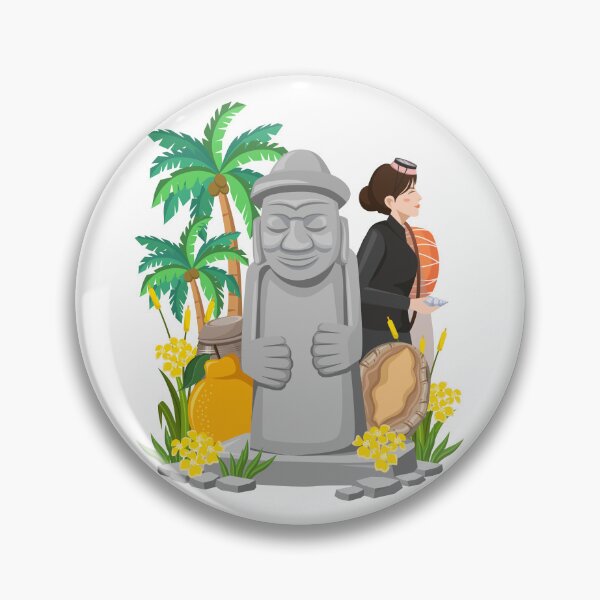 Item preview, Jeju Island landmarks designed and sold by Aruna25.