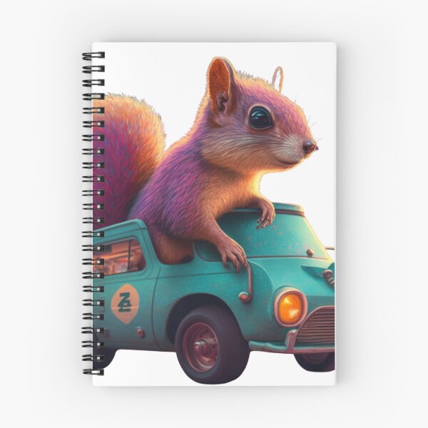 Item preview, A cute squirrel driving a stolen car goes very designed and sold by Richstd.