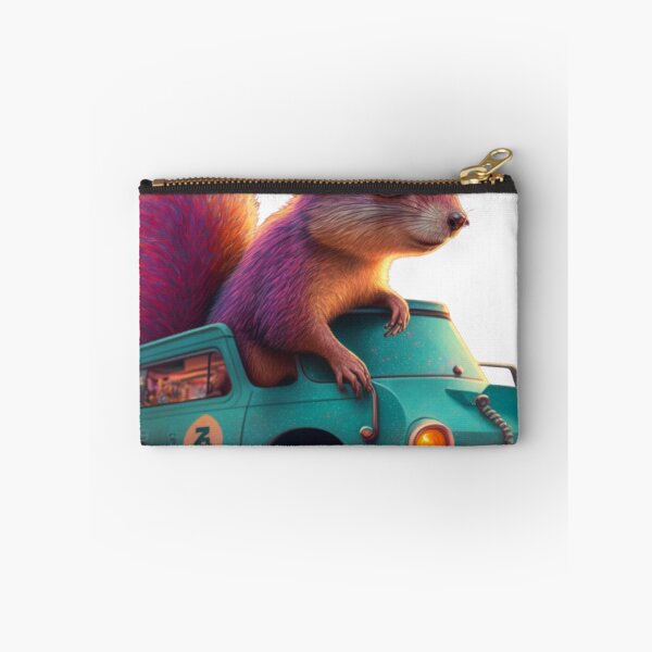 Item preview, A cute squirrel driving a stolen car goes very designed and sold by Richstd.