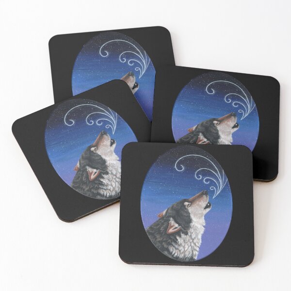 Item preview, Howling Wolf designed and sold by WolfySilver.
