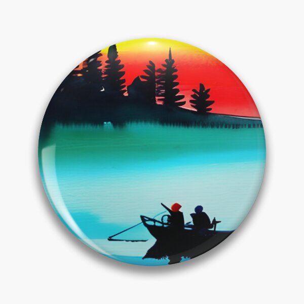 Item preview, Watercolorsque Day Out on the Lake designed and sold by PPerfectPrints.