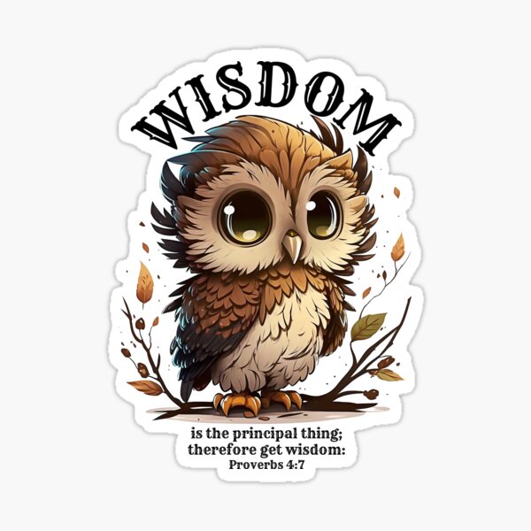 Proverbs 4:7 Sticker