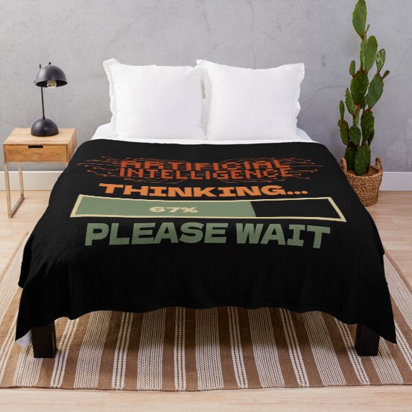 Item preview, Artificial Intelligence extreme irony Sarcastic Funny Quote designed and sold by HomeCoquette.