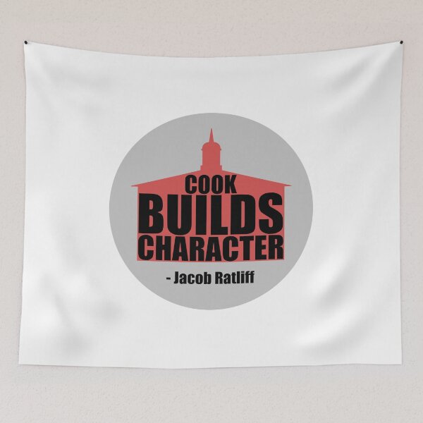 Item preview, University of the Cumberlands Cook Builds Character  designed and sold by RobertsArtCo.